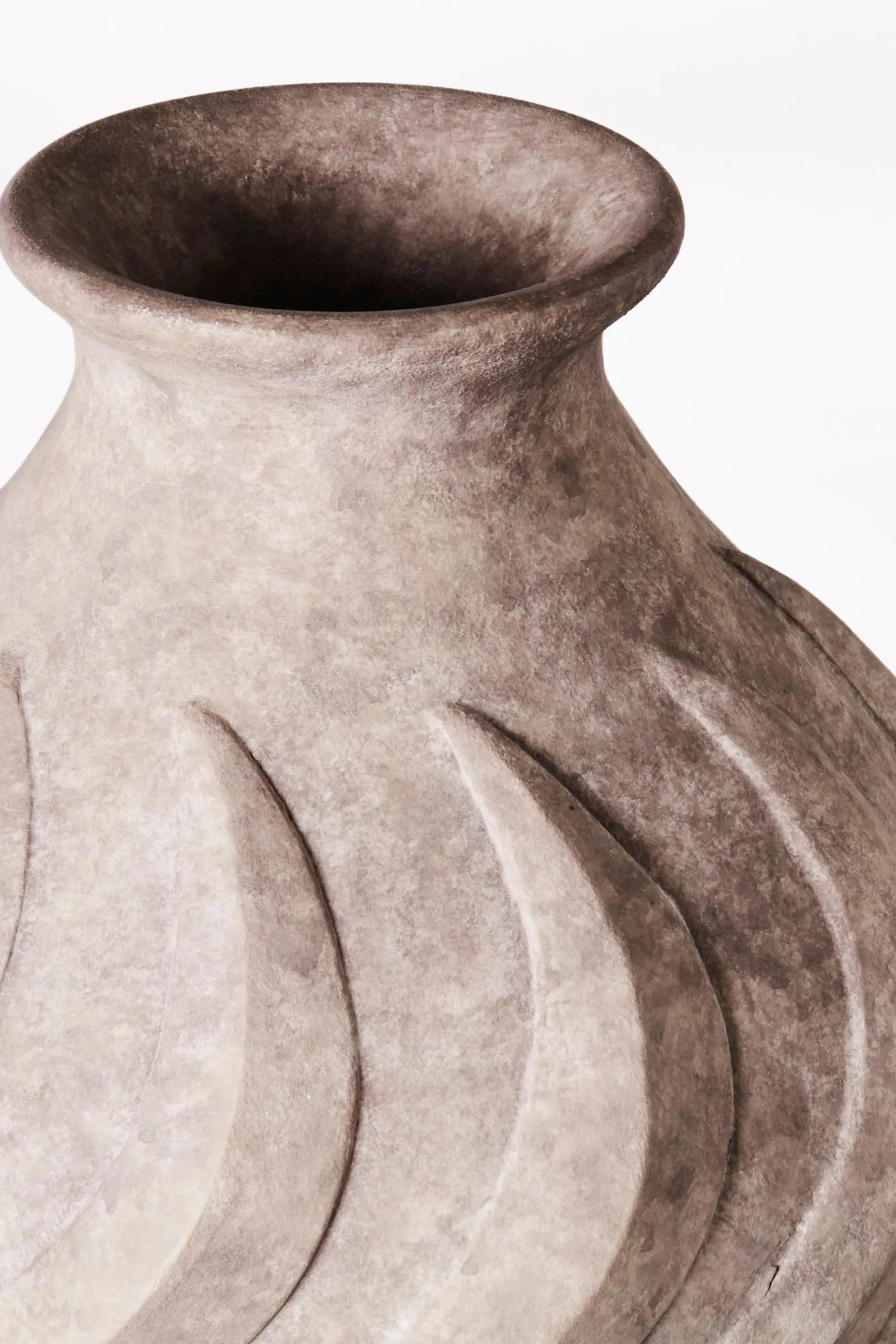 Swirl Vase Grey Small