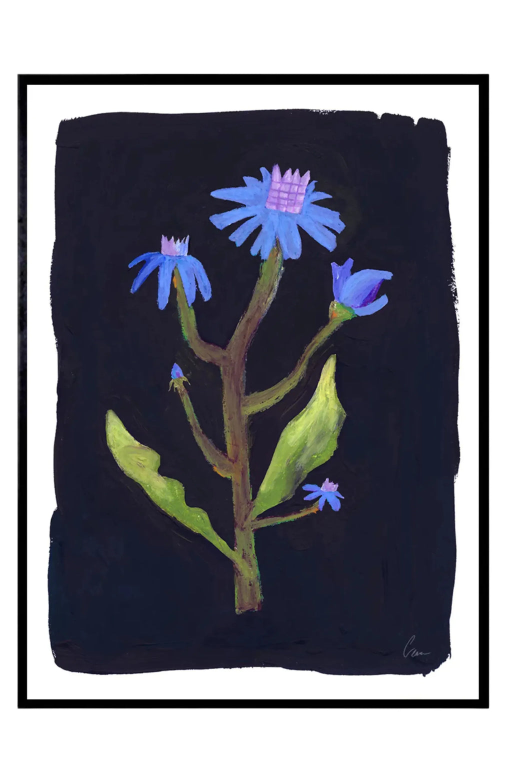 Night Flower - Art Print - THAT COOL LIVING