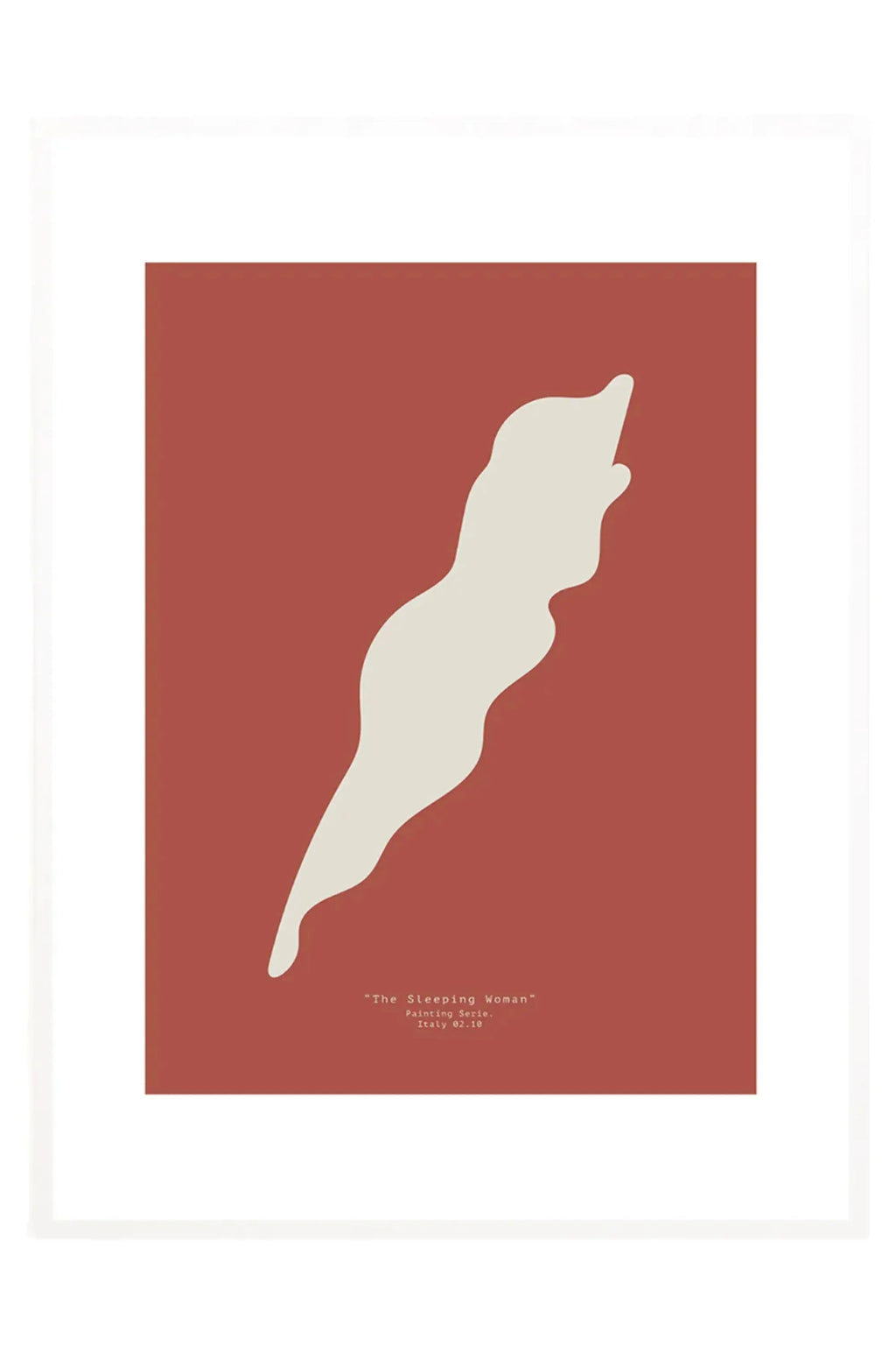 The Sleeping Woman - Art Print - THAT COOL LIVING