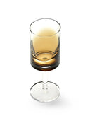 White Wine Glass Amber Zuma