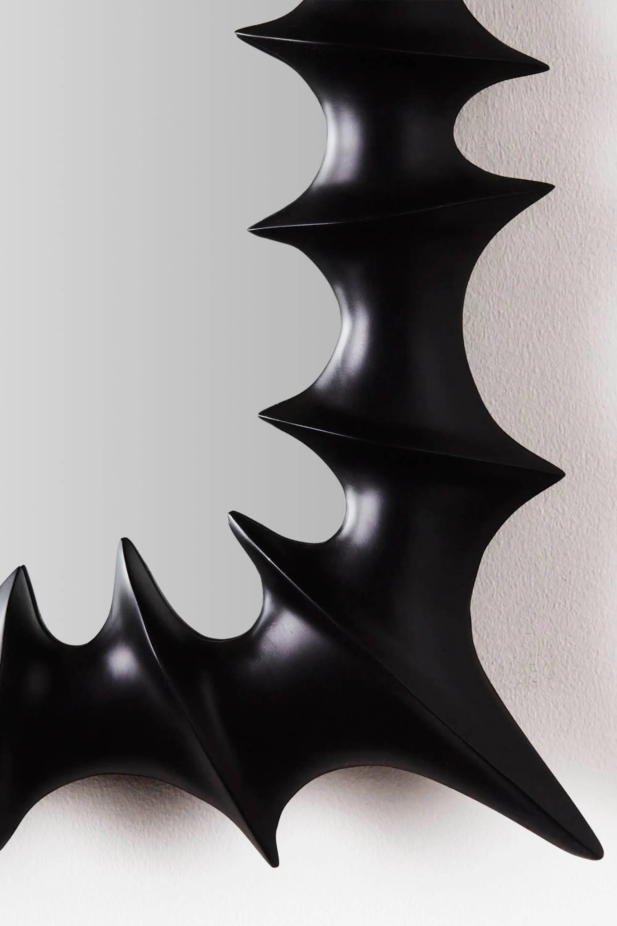 Brutalist Mirror Large Black