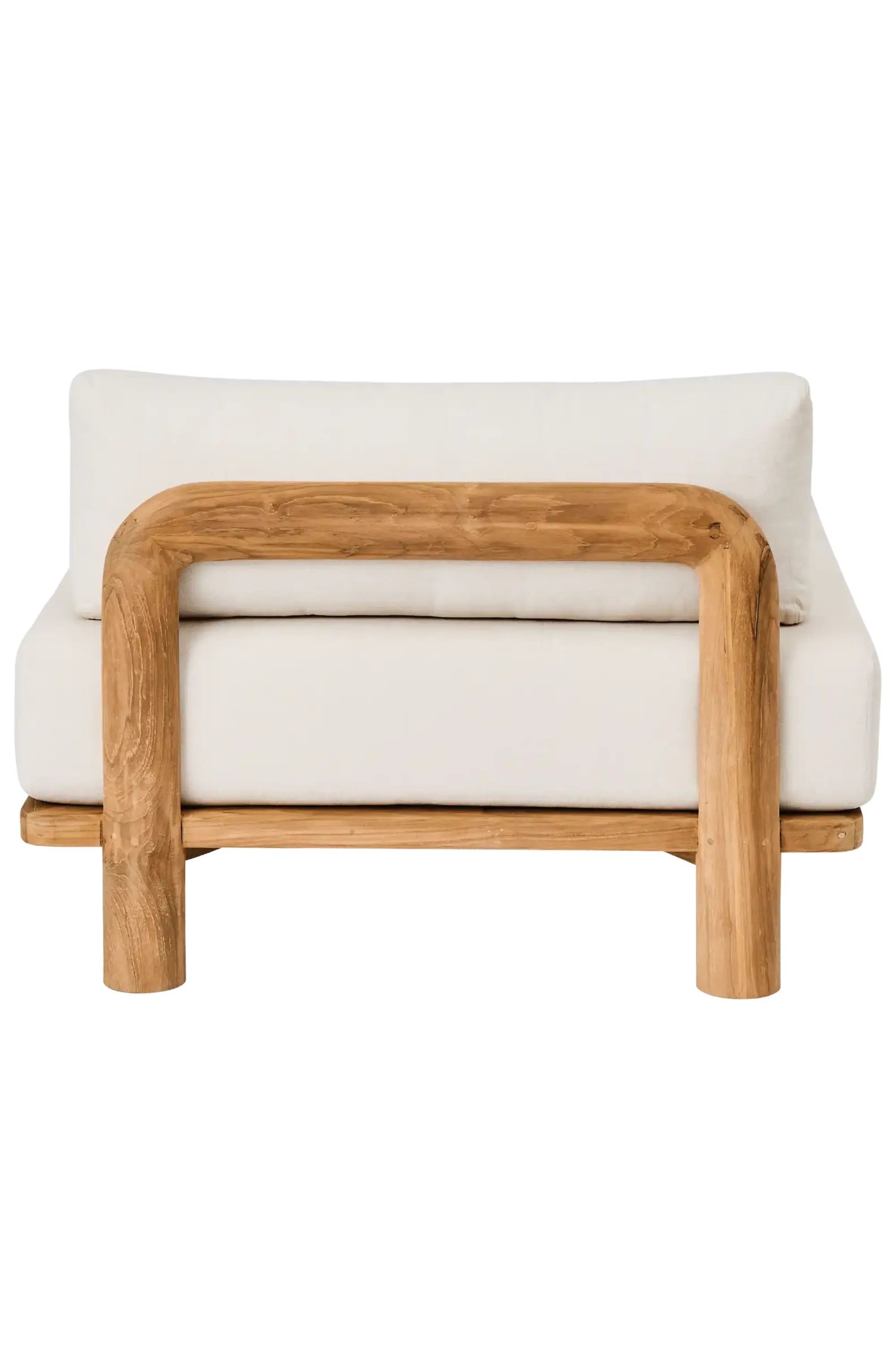Teak Sofa Chaise Module - THAT COOL LIVING