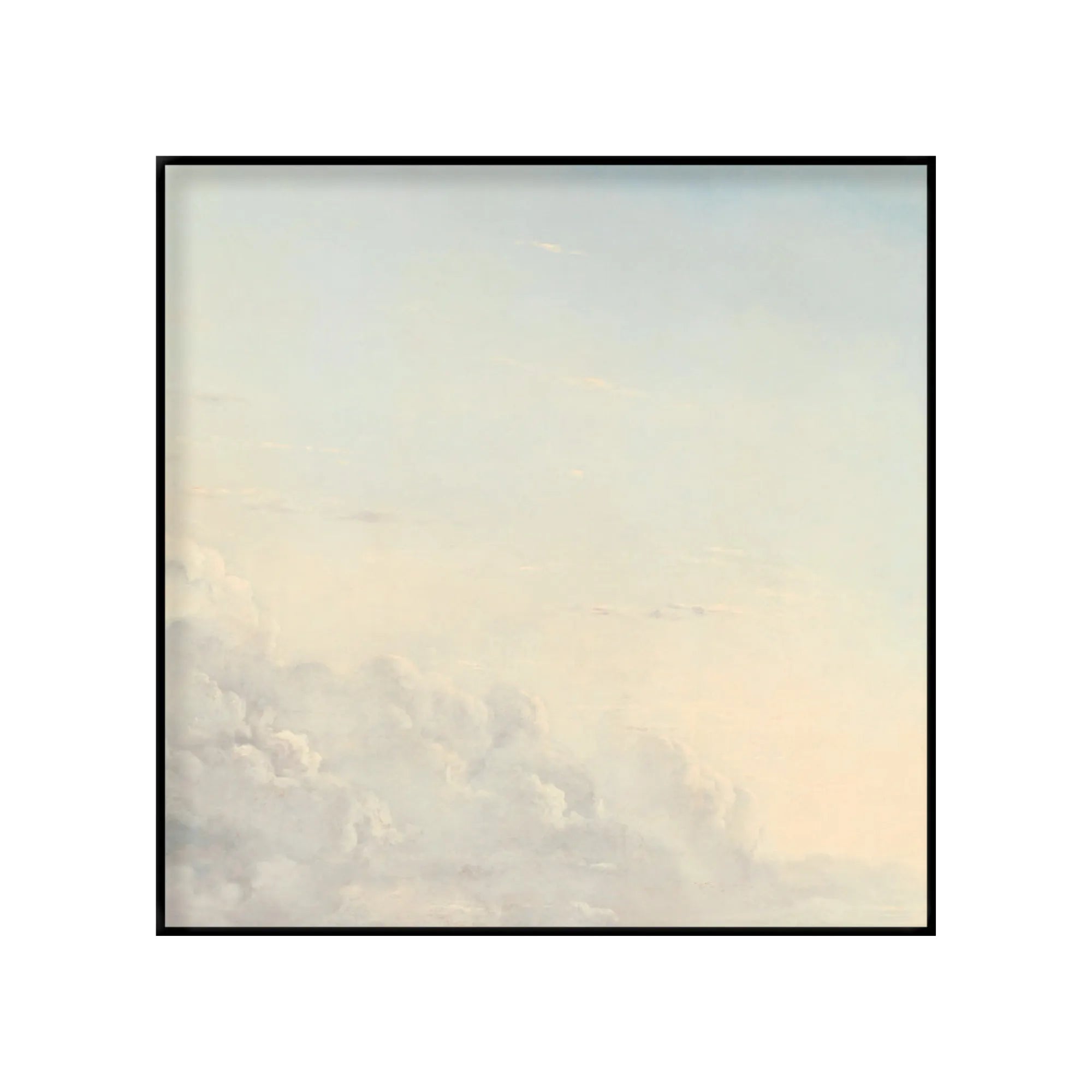 Impressionistic oil painting capturing the ethereal beauty of a cloudy day
###