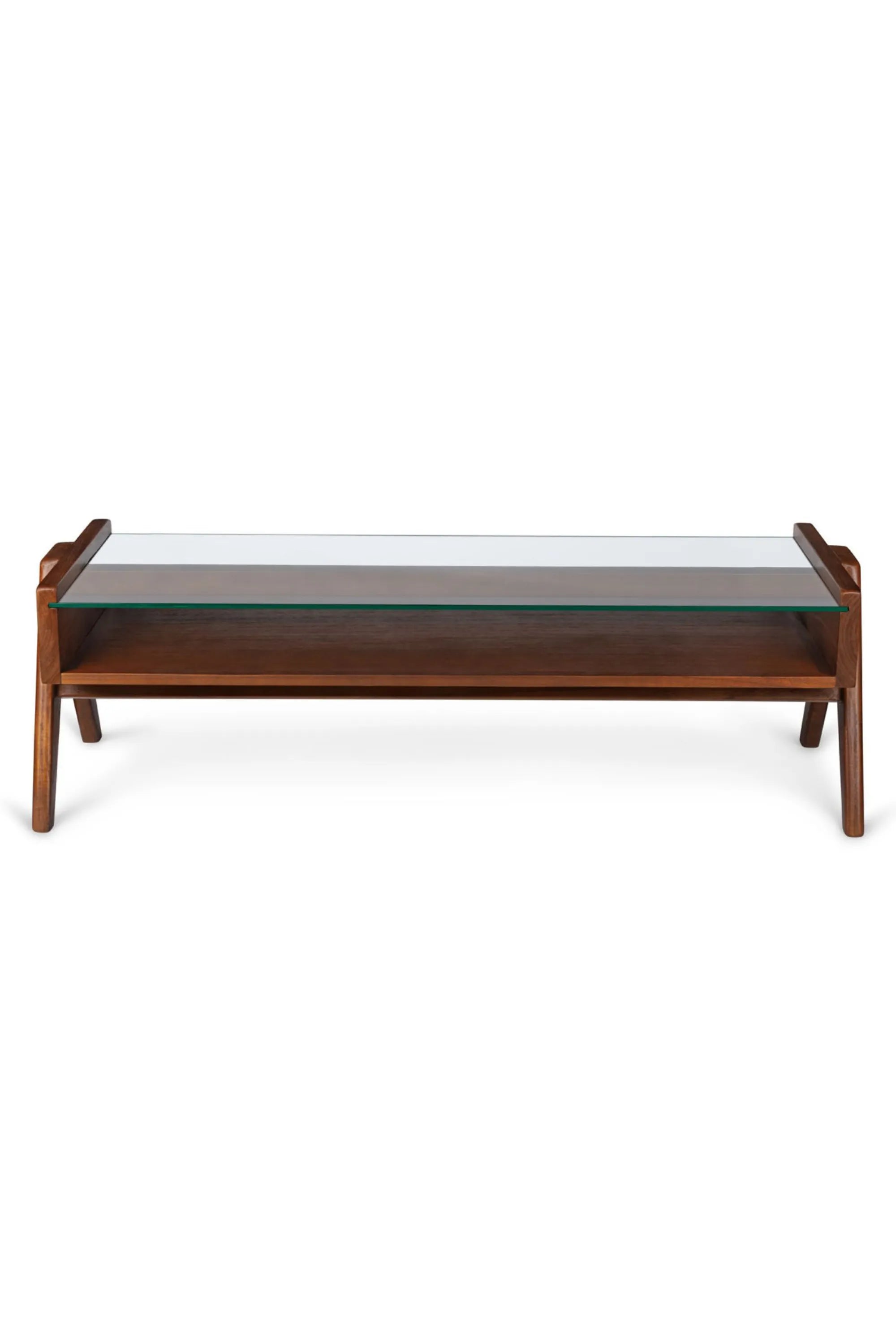 Chandigarh Glass Coffee Table - THAT COOL LIVING