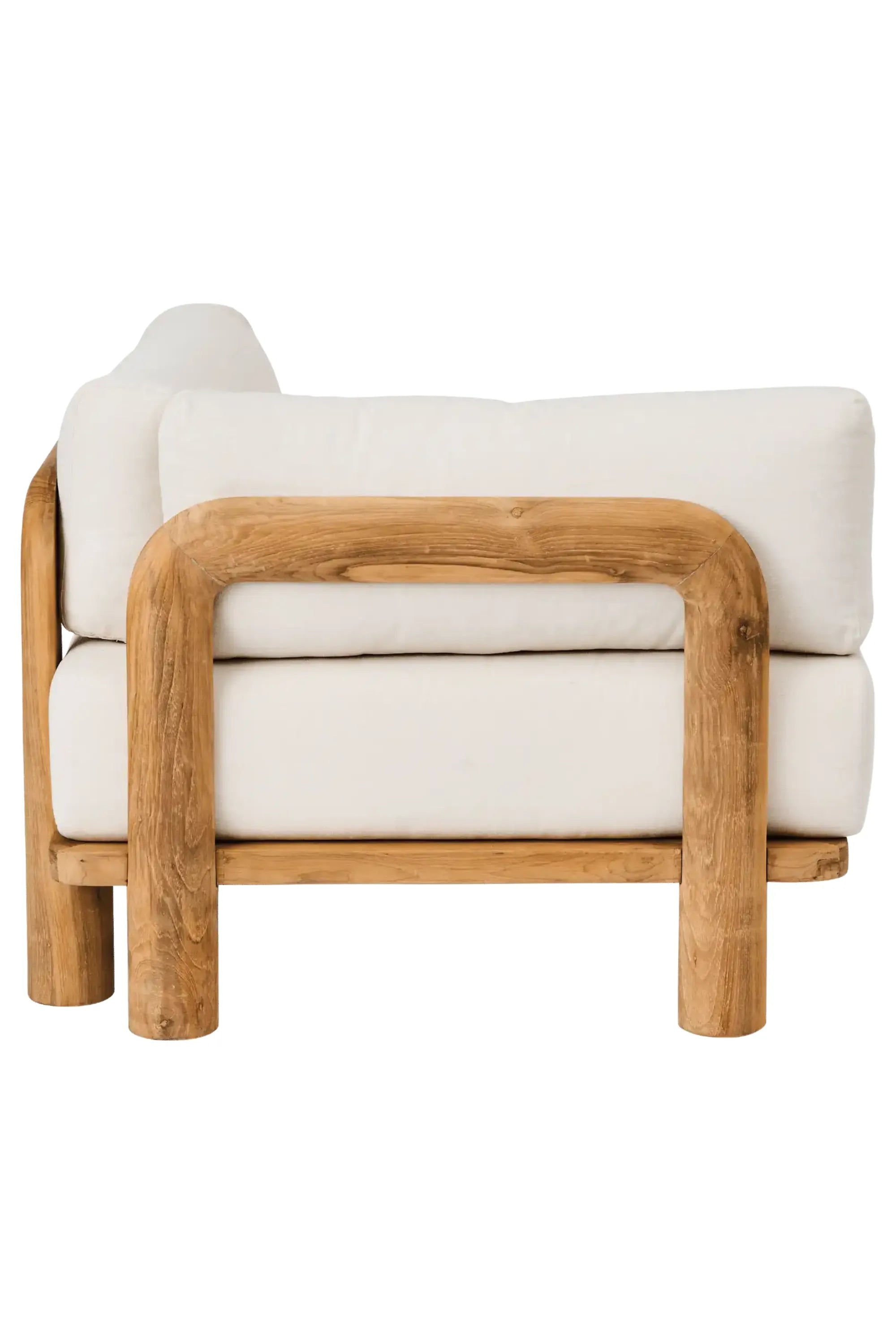 Teak Sofa Corner Module - THAT COOL LIVING