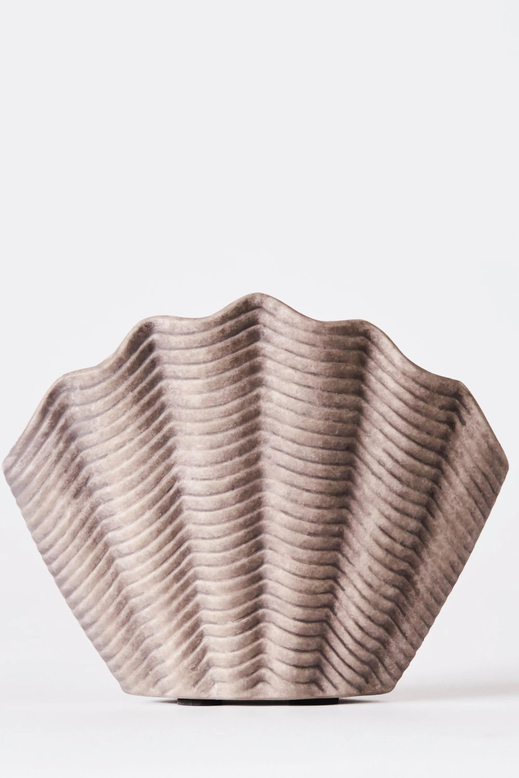 Concha Vase Grey Medium - THAT COOL LIVING
