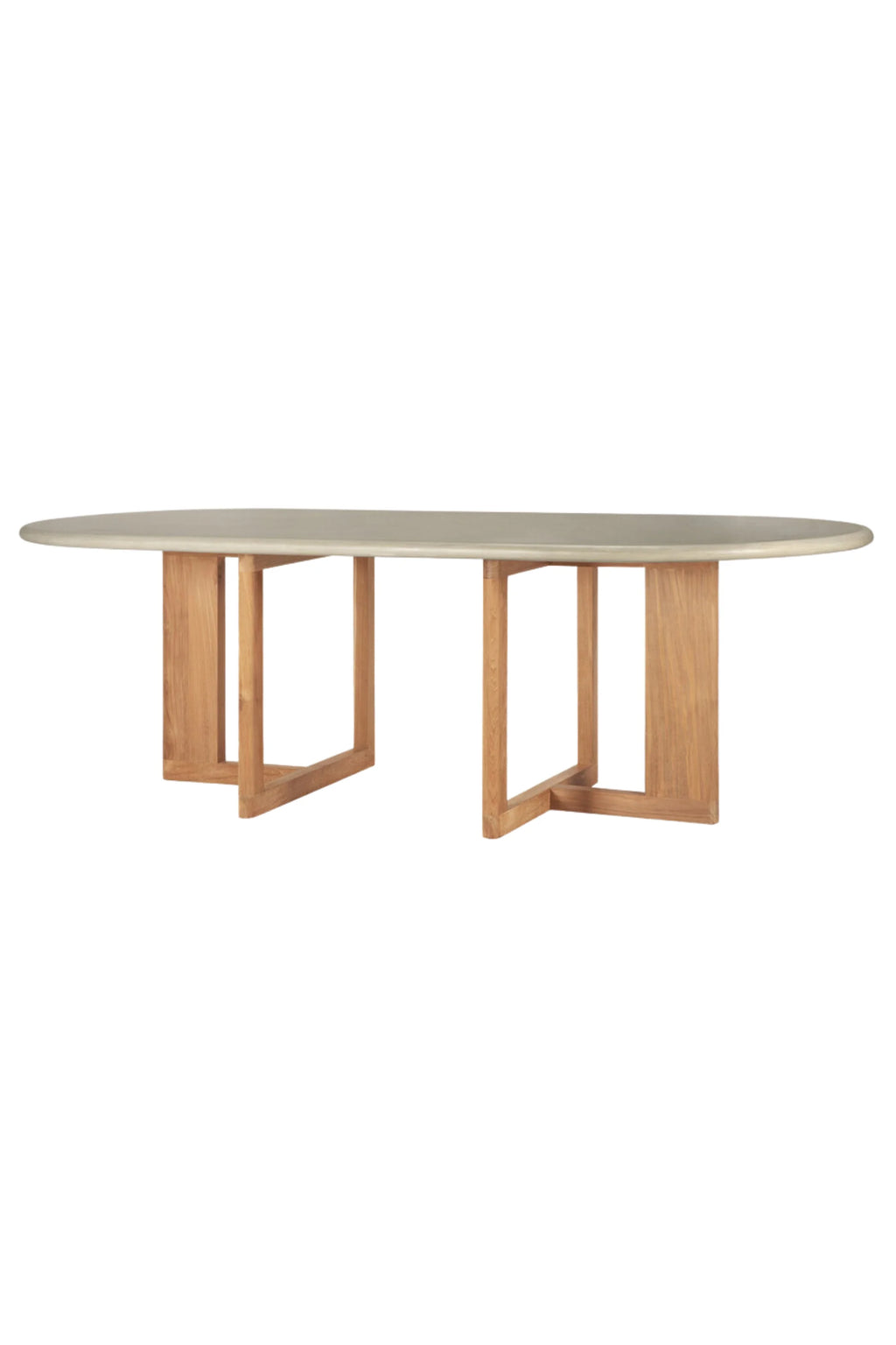 Trestle Outdoor Dining Table - THAT COOL LIVING
