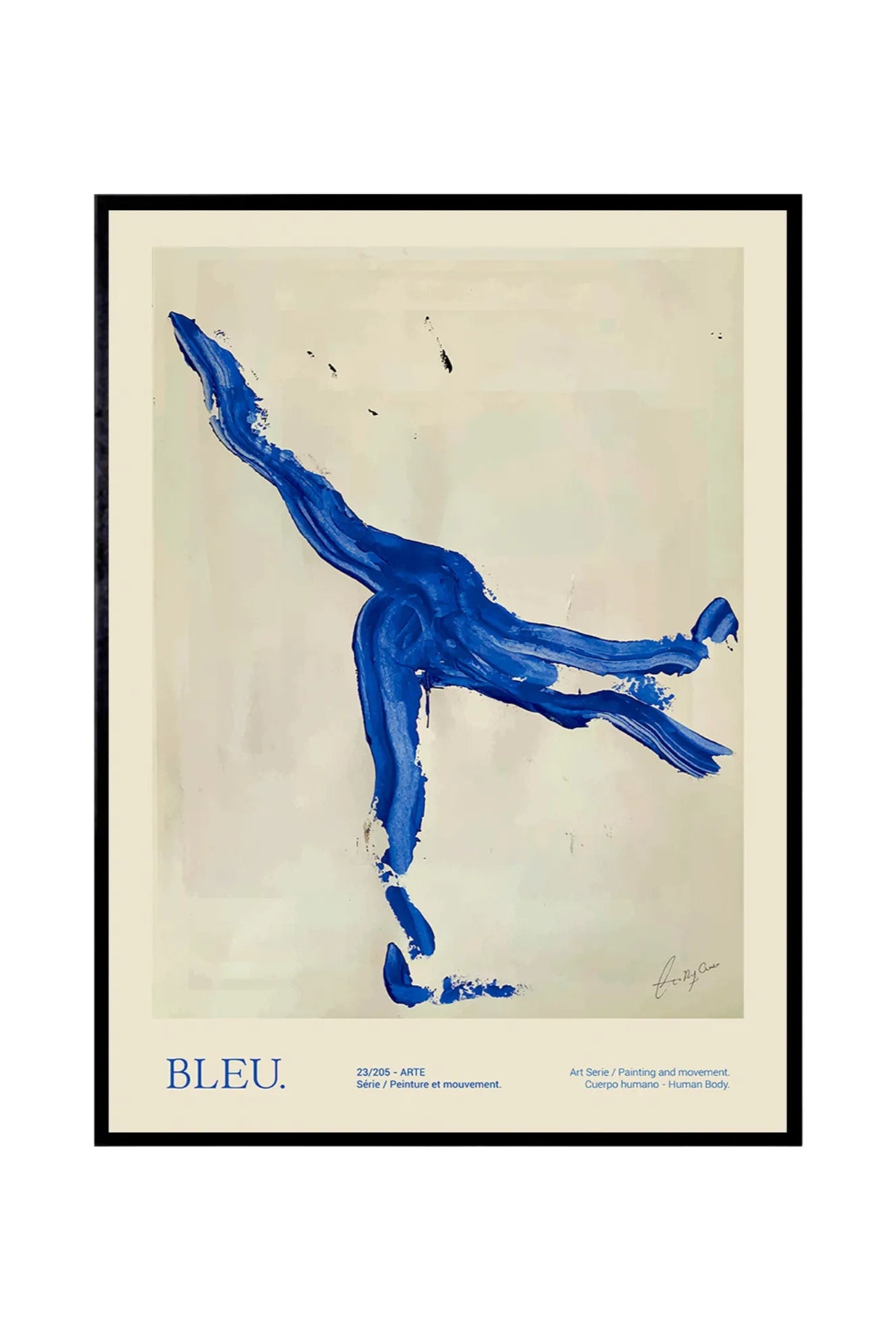 Beautifully crafted Bleu product with sleek modern design and blue accents