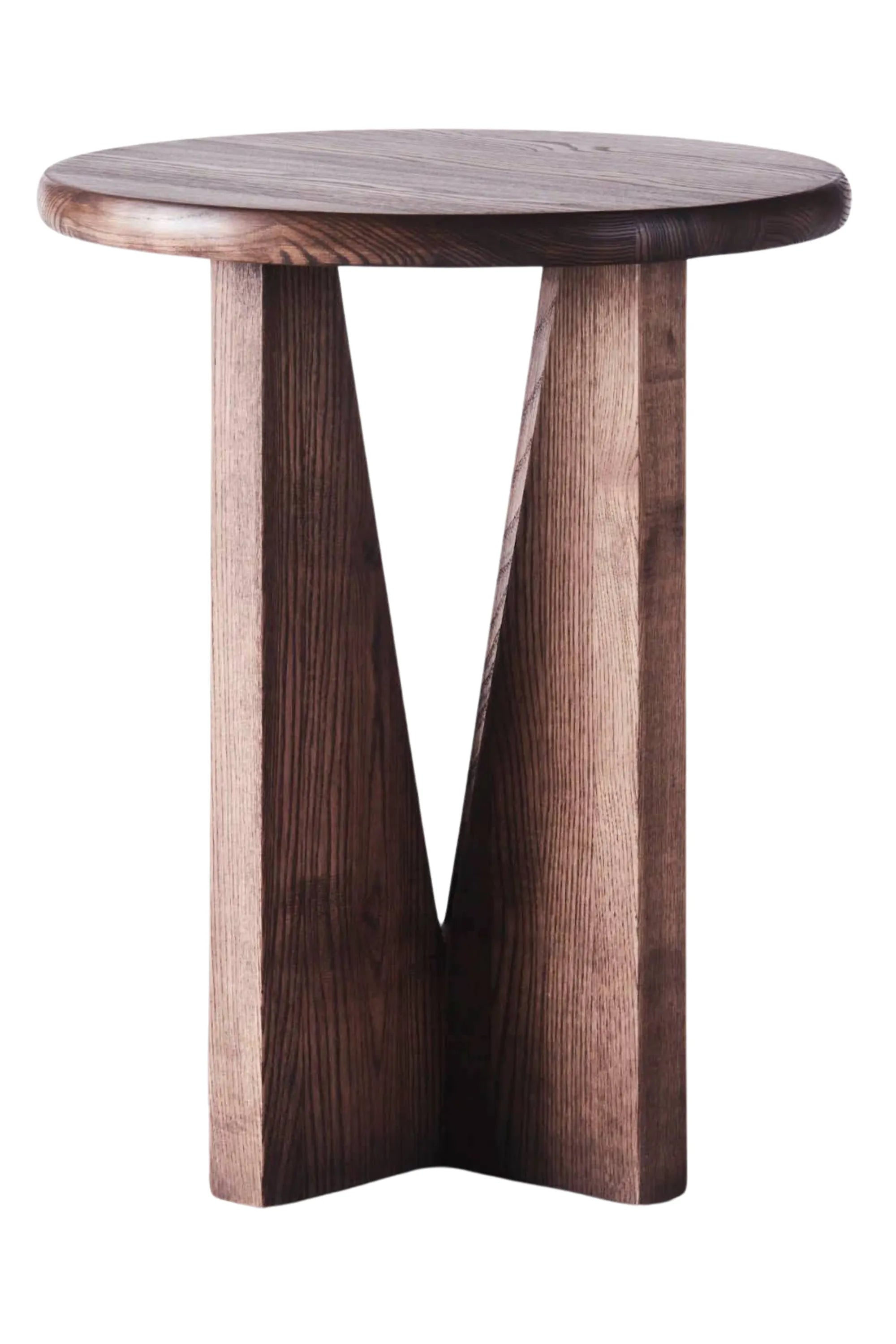 V Side Table Stained Ash - THAT COOL LIVING