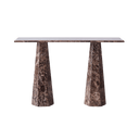 Hexagon Console Table Dark Emperador - THAT COOL LIVING