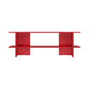 Hes Shelving Unit in sleek black finish with adjustable shelves for flexible storage options