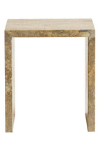 Cube Travertine Table - THAT COOL LIVING