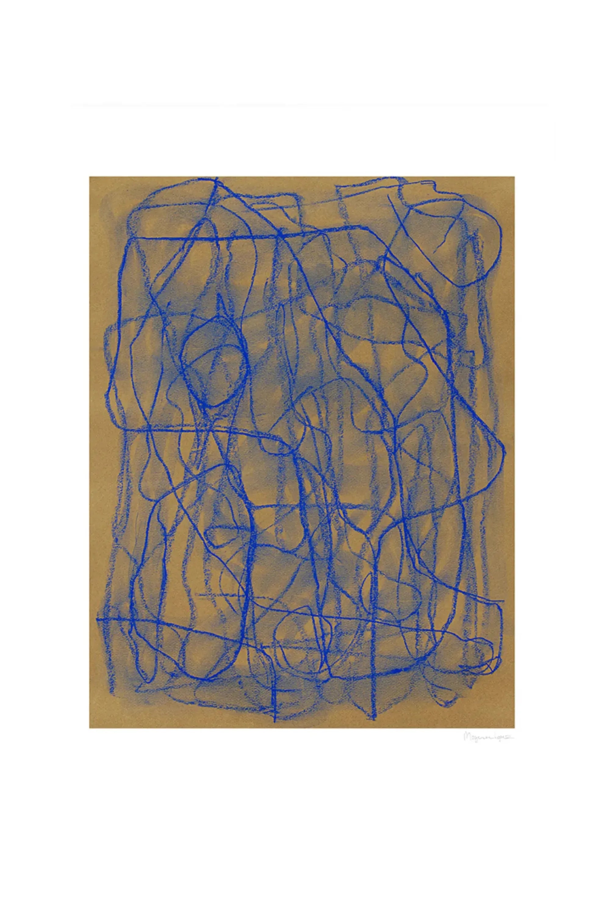 Blue Doodle