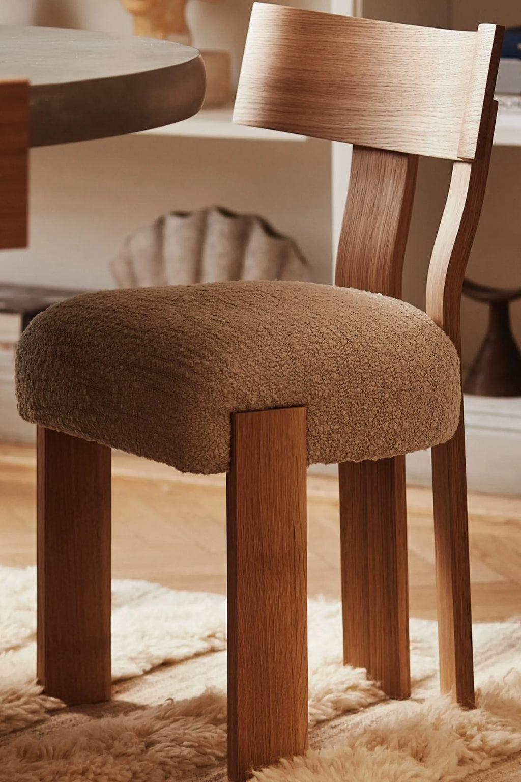 Alba Chair - Boucle - THAT COOL LIVING