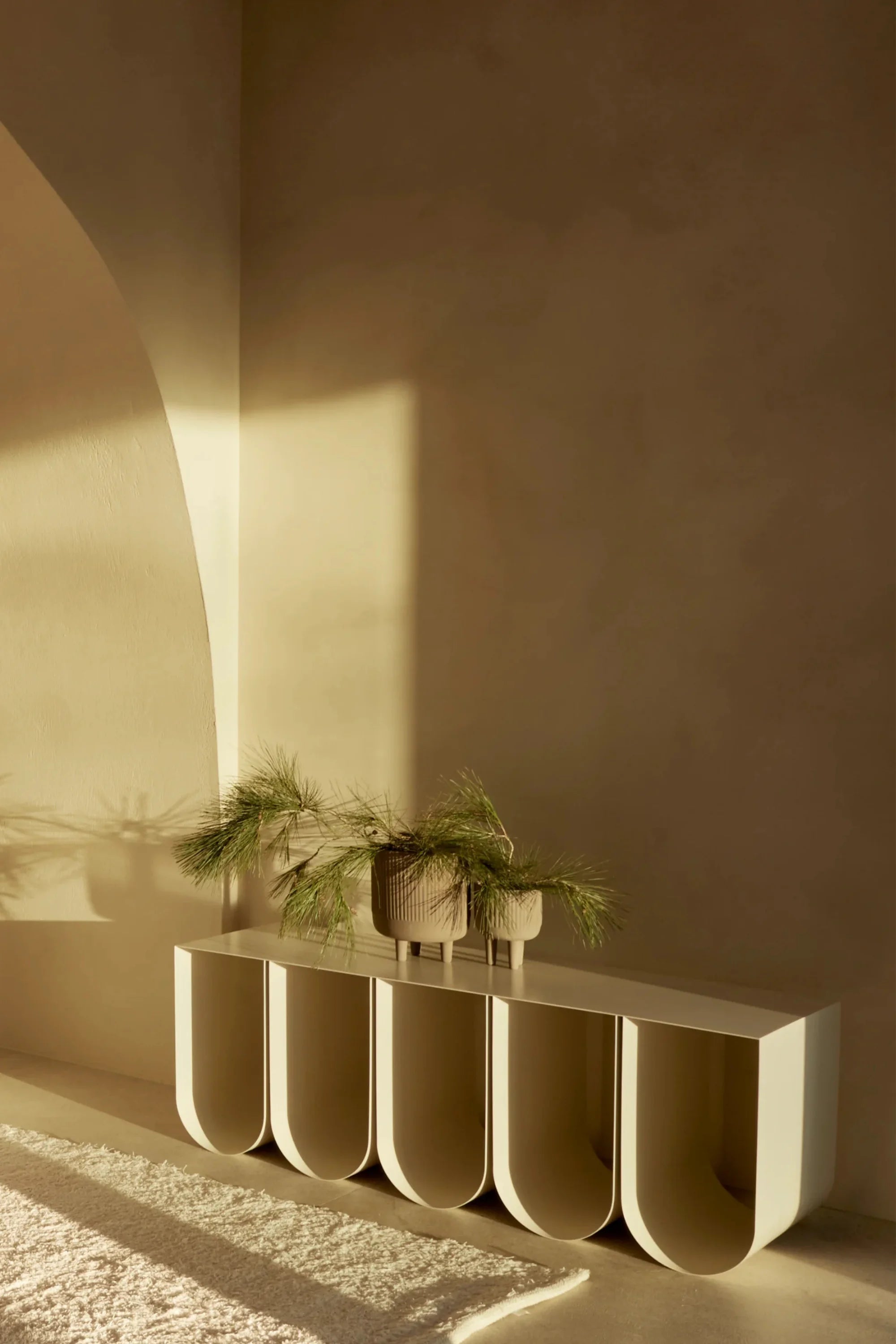 Curved Bench