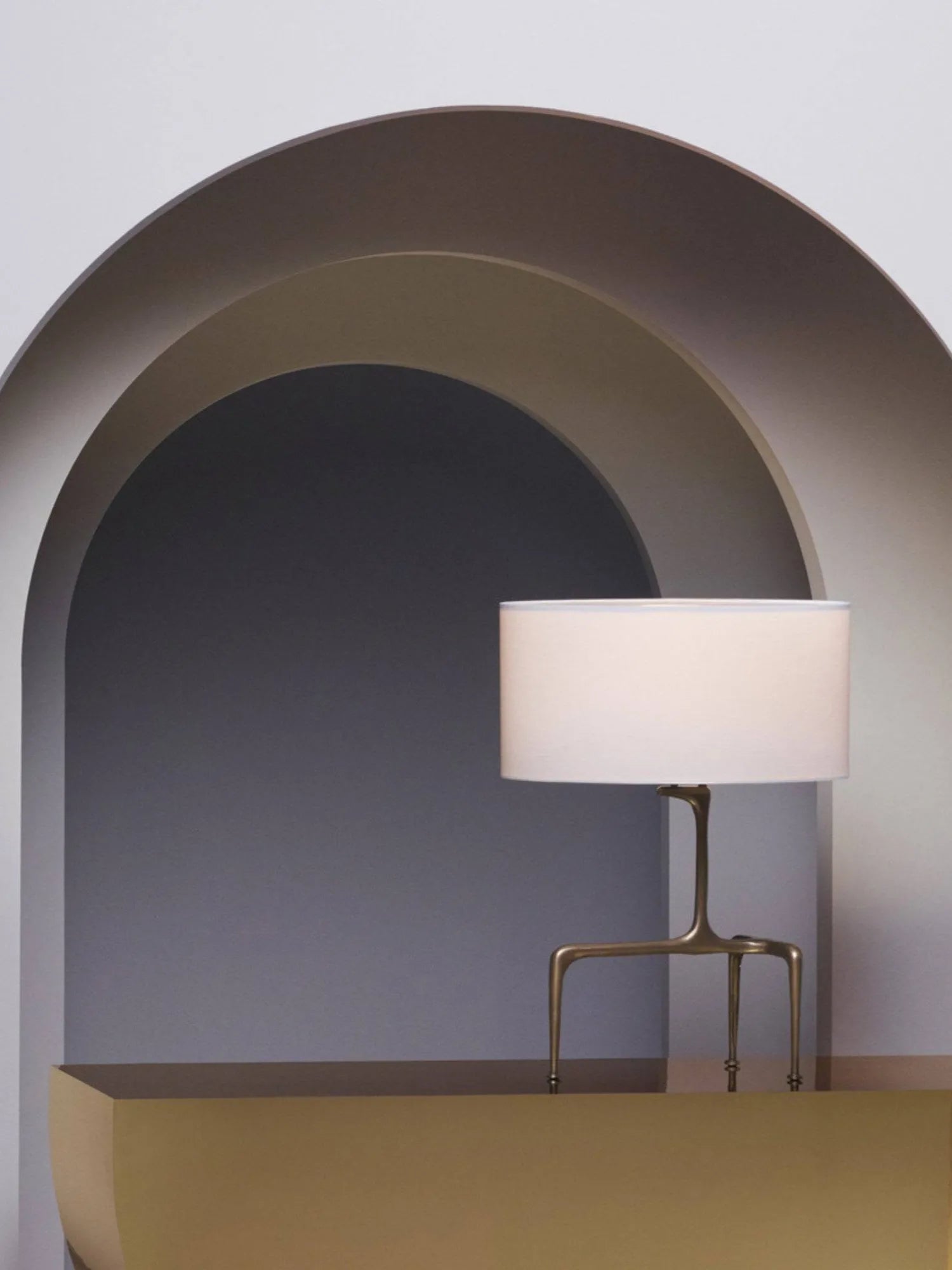 Braque Table Lamp - Antique Bronze by CTO Lighting - THAT COOL LIVING