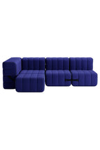Curt Modular Sofa System - Fabric Jet - THAT COOL LIVING