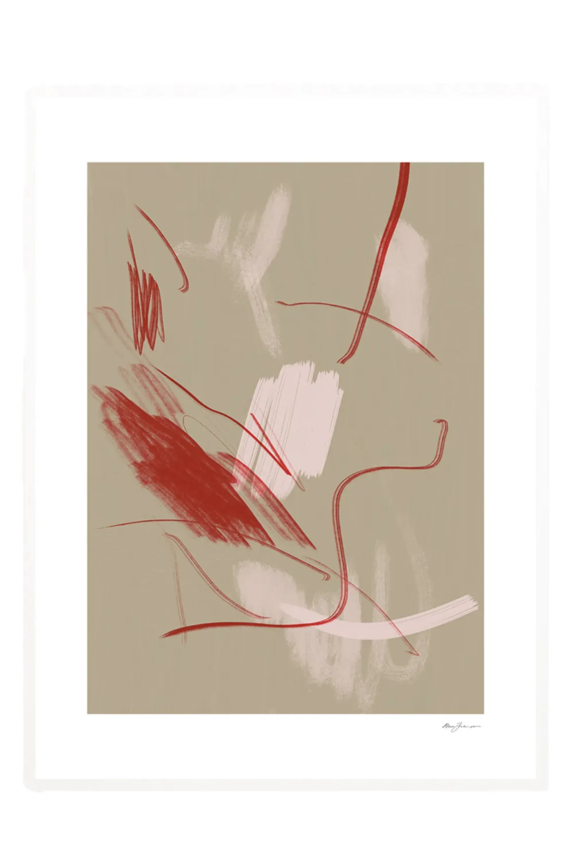 Pink Thoughts - Art Print - THAT COOL LIVING