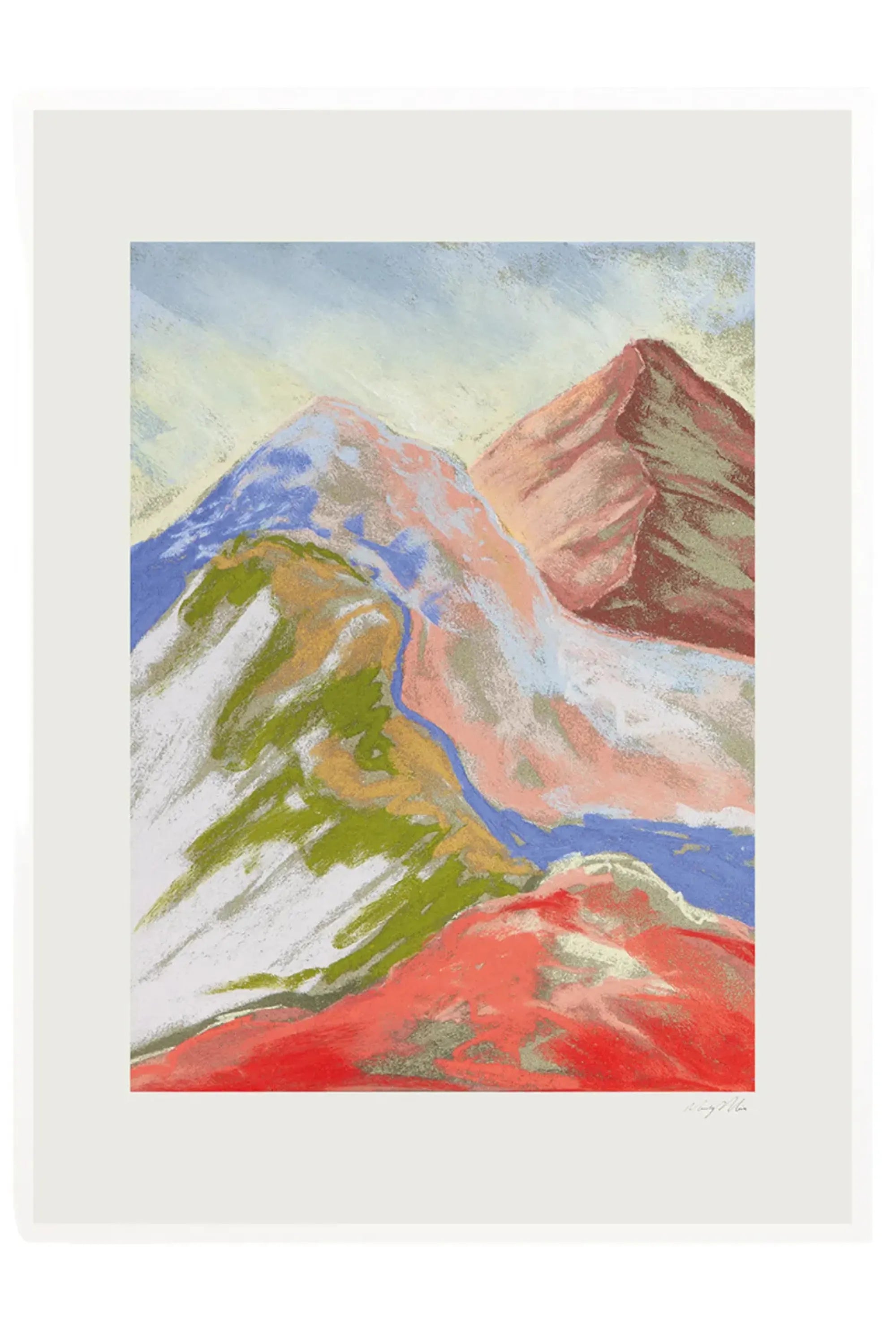 Cuillin Ridge II - Art Print - THAT COOL LIVING