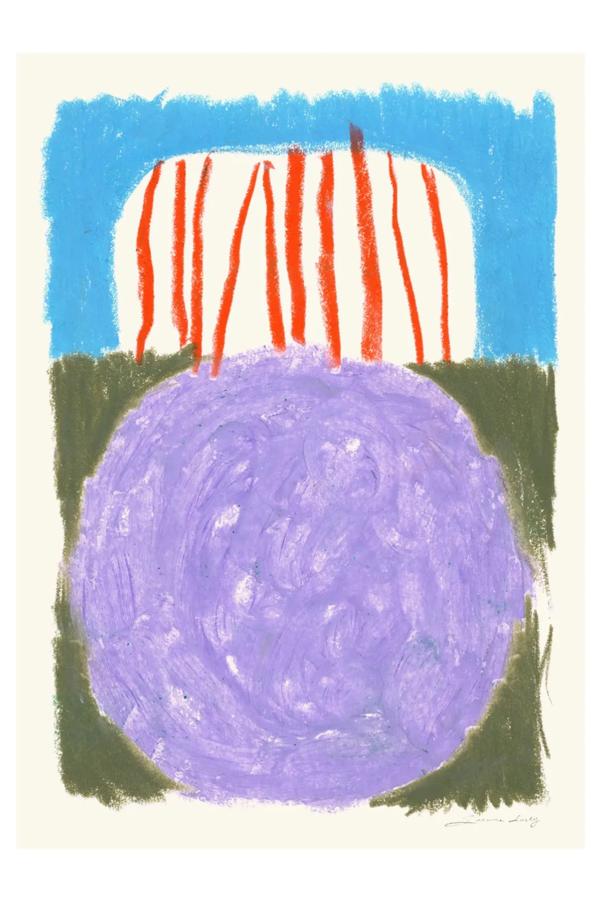 Purplebello - Art Print - THAT COOL LIVING