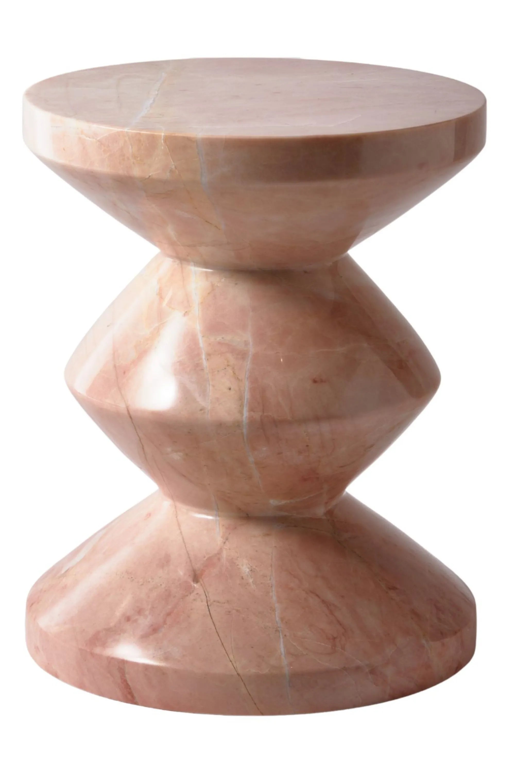 Marble Zig Zag Stool - THAT COOL LIVING