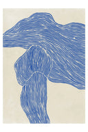 The Line – Navy - Art Print - THAT COOL LIVING
