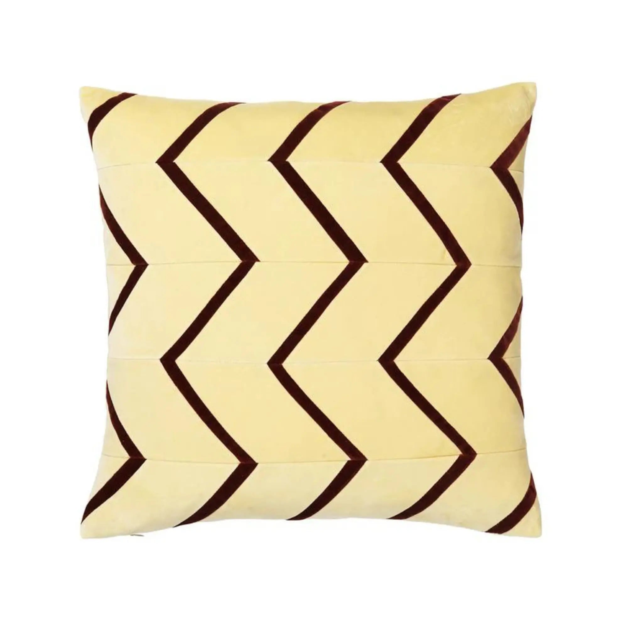 Soft and plush Sadie Cushion in a neutral color, perfect for adding comfort and style to your living room or bedroom decor
