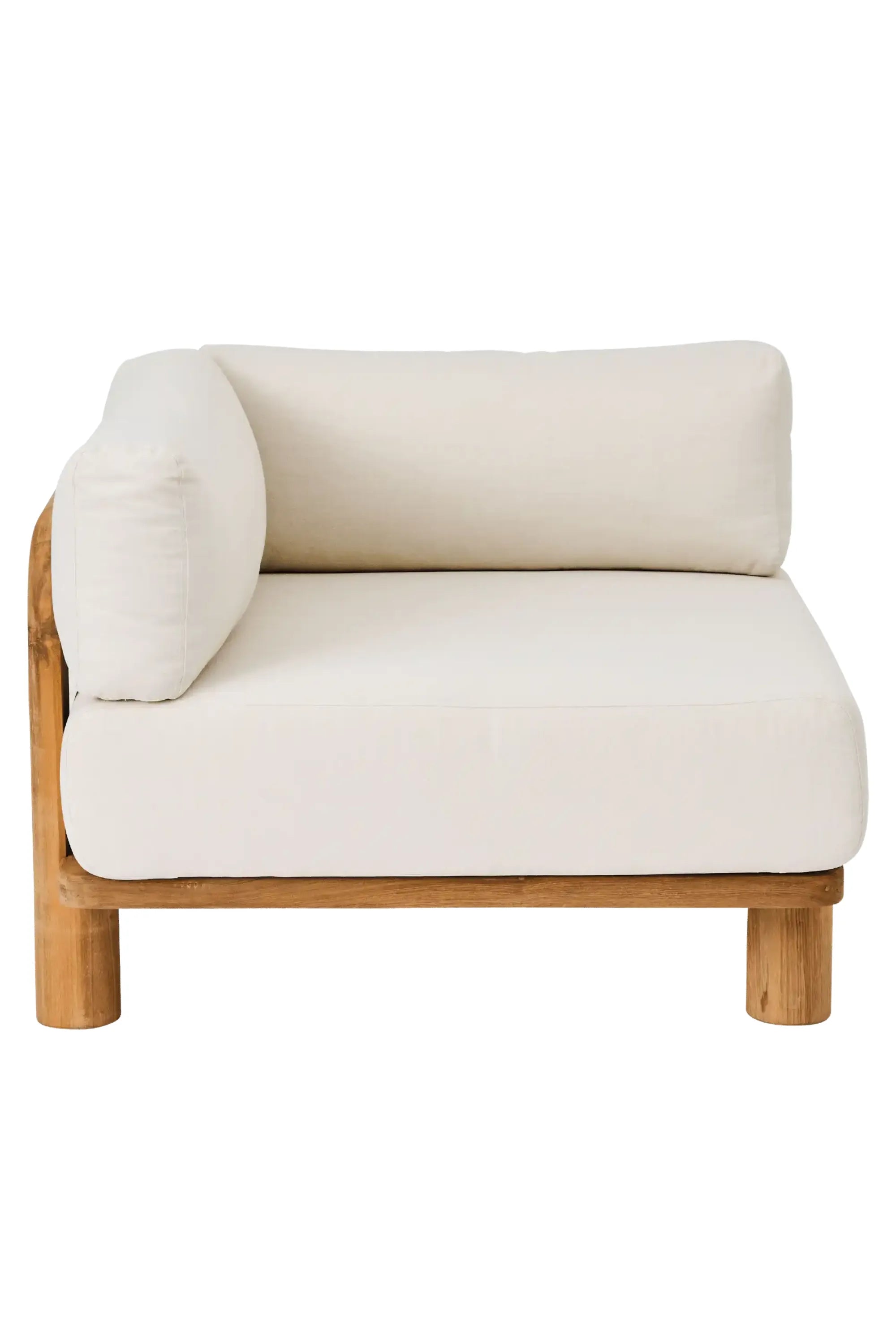 Teak Sofa Corner Module - THAT COOL LIVING