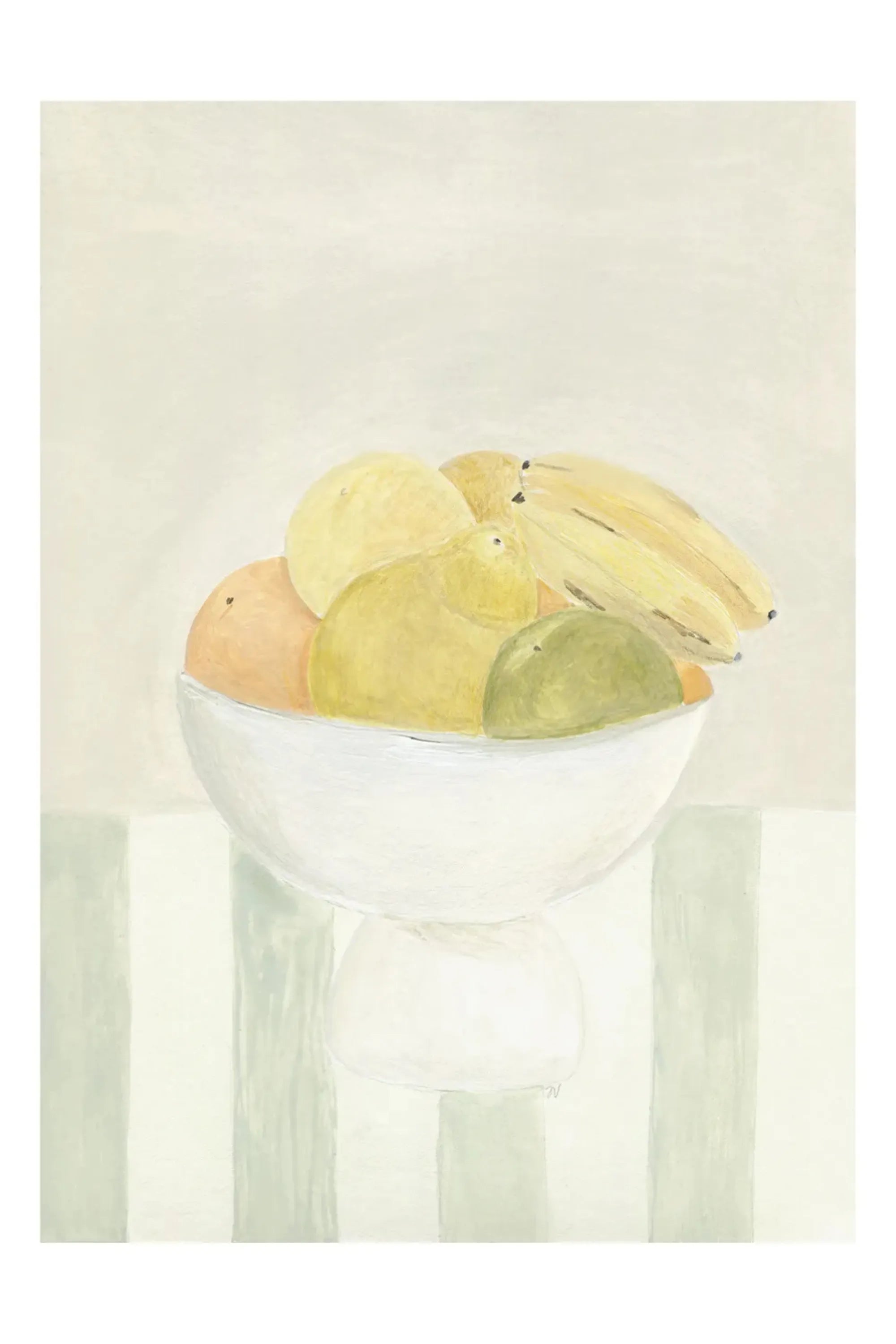 Still life with Fruit - Art Print - THAT COOL LIVING