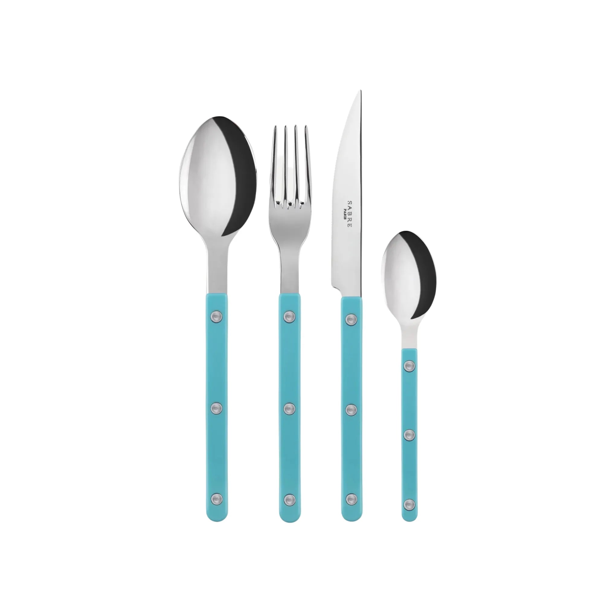Stainless steel Bistrot Solid Cutlery Set with brilliant finish, perfect for elegant dining occasions