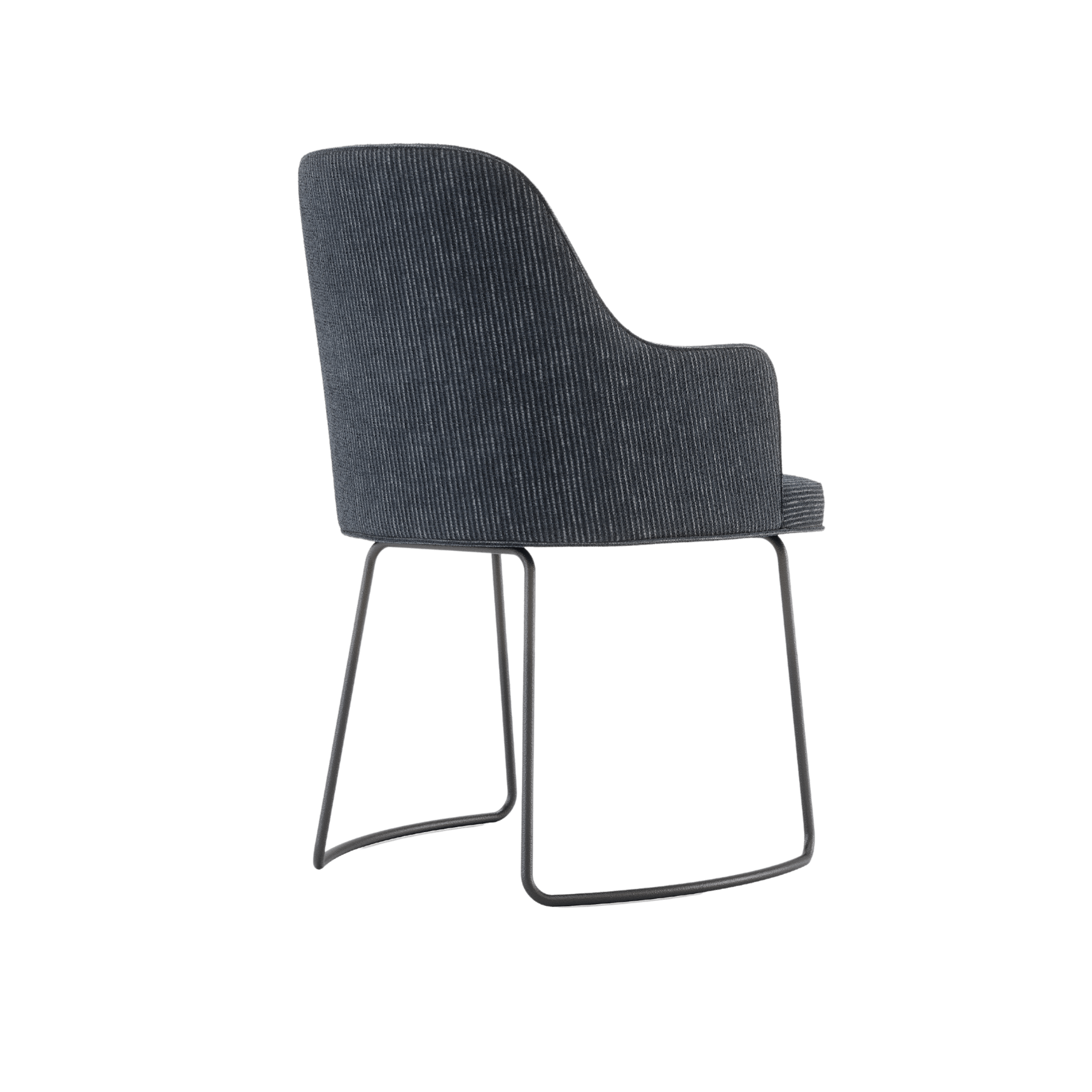 Anna Chair With Armrest - Metal - THAT COOL LIVING