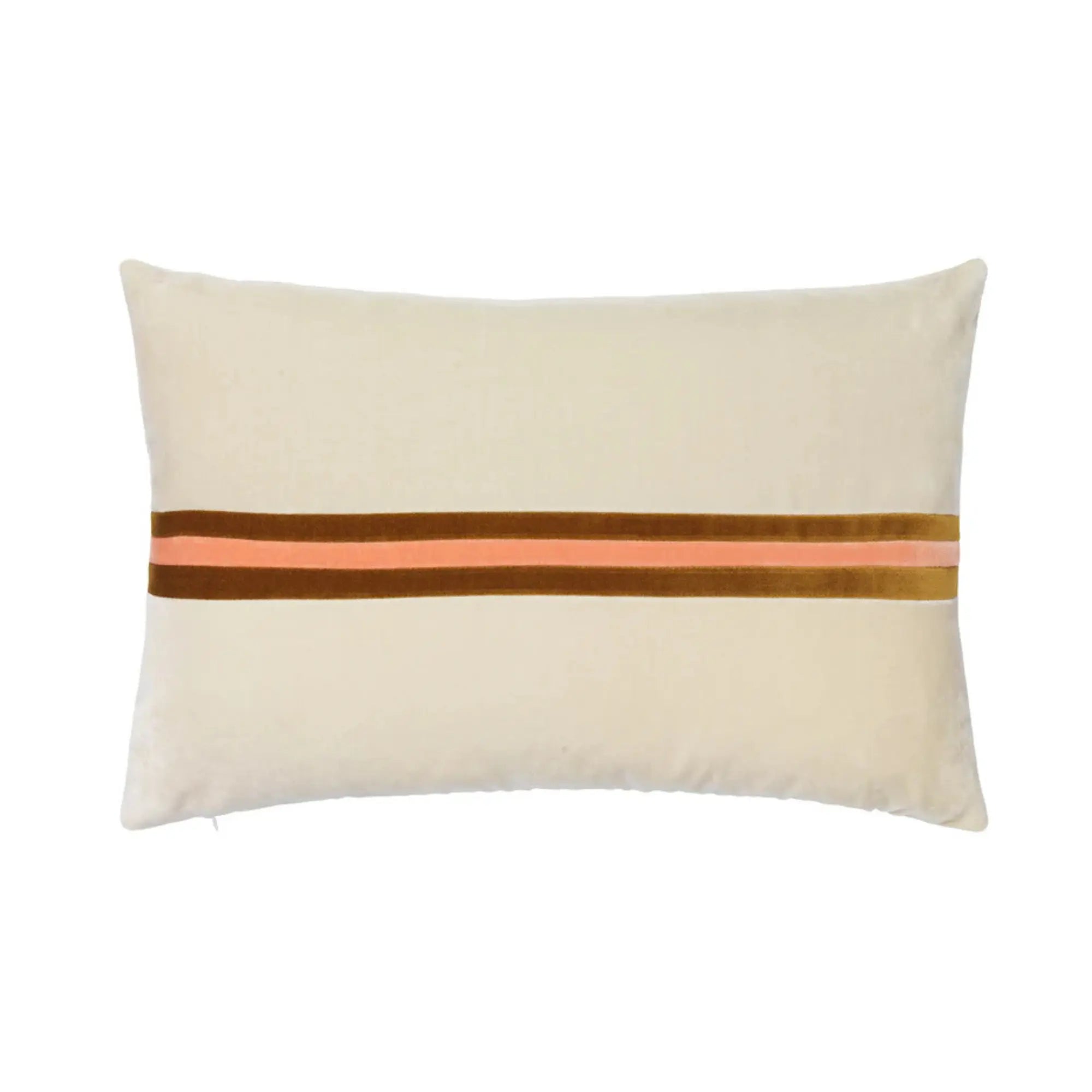 Harlow Cushion in soft blue color, featuring plush fabric and elegant embroidery