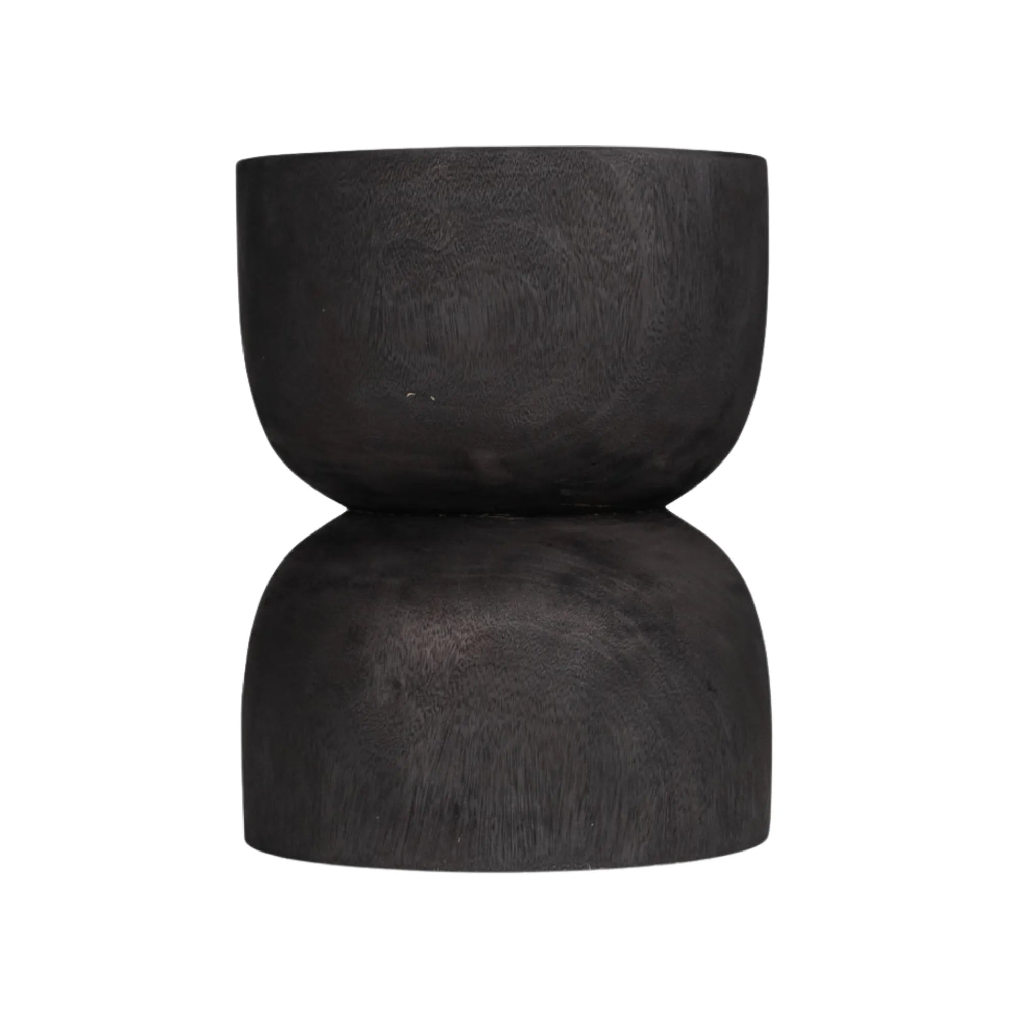 Stool SAS 004 in solid oak with a sleek modern design and comfortable cushioned seat