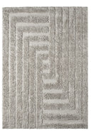 Shaggy Labyrinth Grey Rug - THAT COOL LIVING
