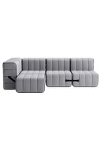 Curt Modular Sofa System - Fabric Jet - THAT COOL LIVING