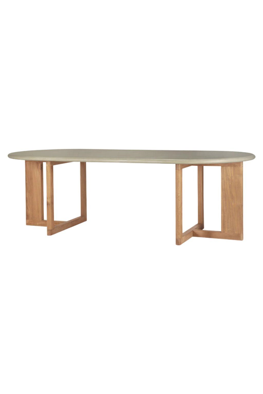 Trestle Outdoor Dining Table - THAT COOL LIVING
