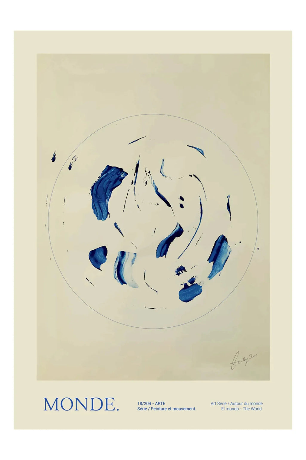 Le Monde - Art Print - THAT COOL LIVING