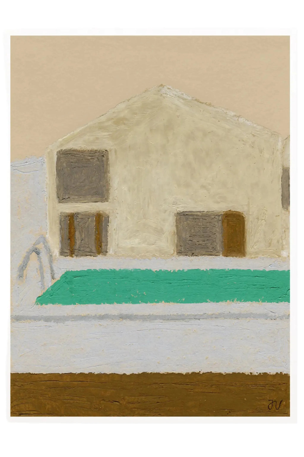 Hotel Swimming Pool - Art Print - THAT COOL LIVING