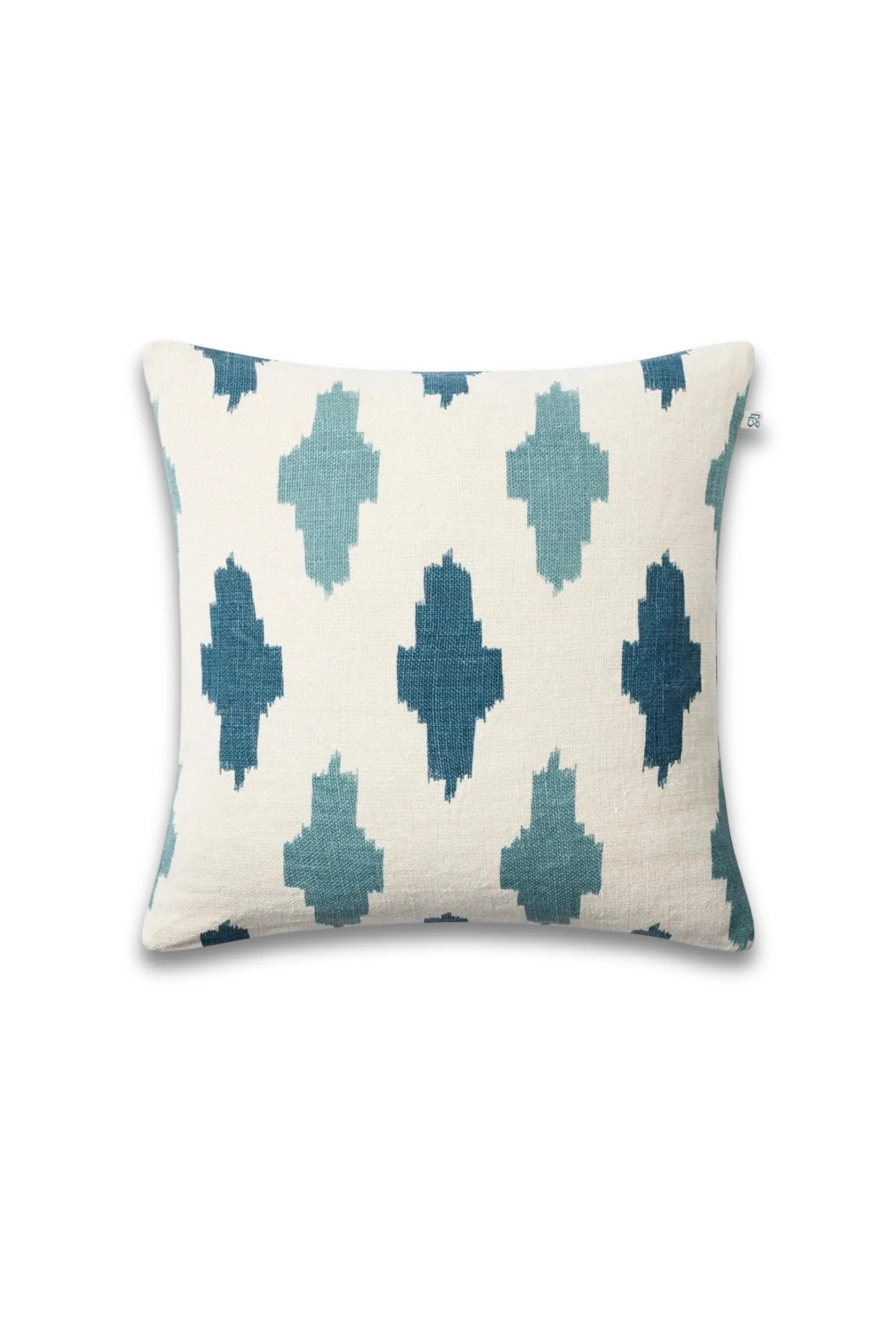 Ikat Agra Linen Throw Pillow