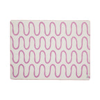 Warm and inviting Swirl Throw Blanket in a sunny golden yellow