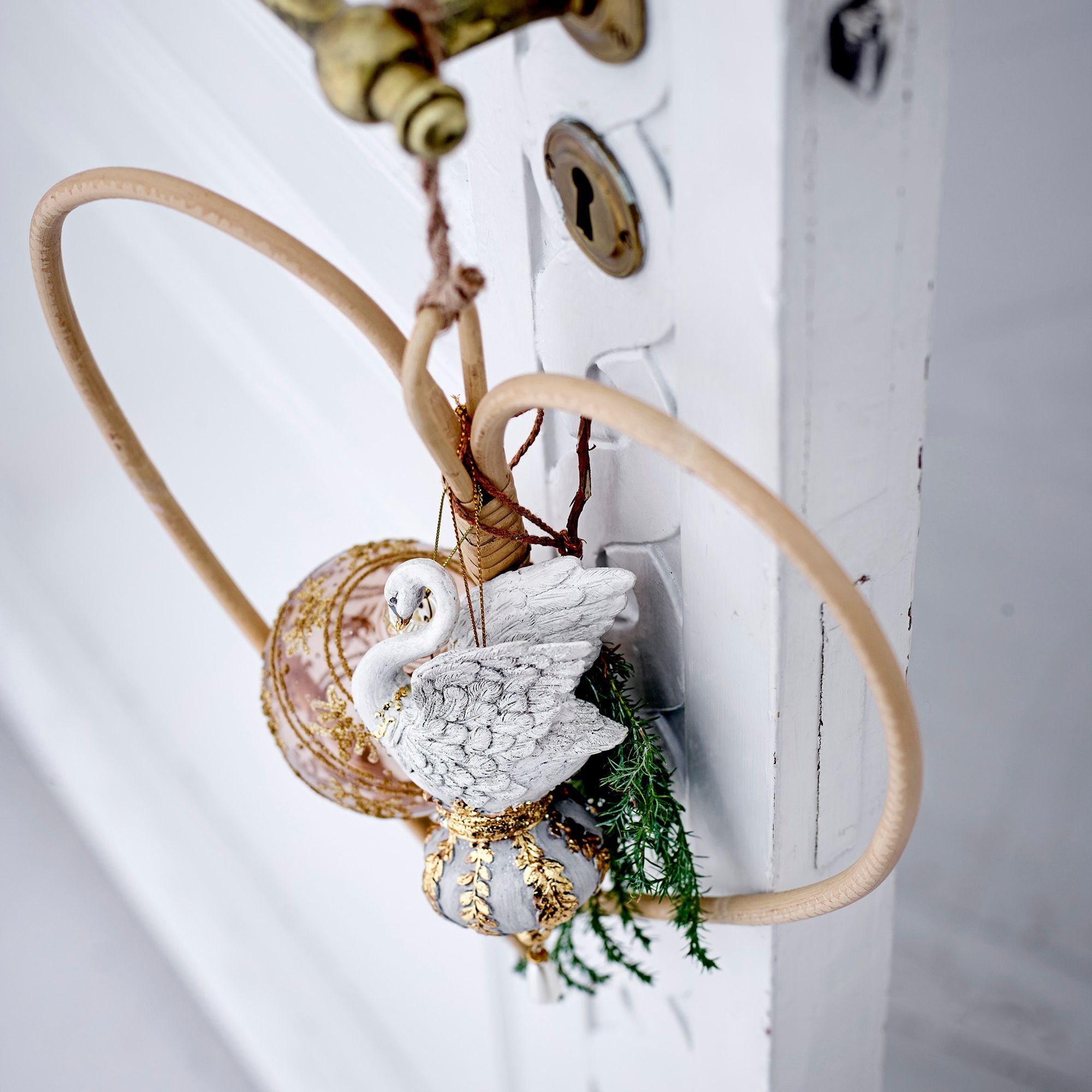 Gold Globe Ornament - Set of 6