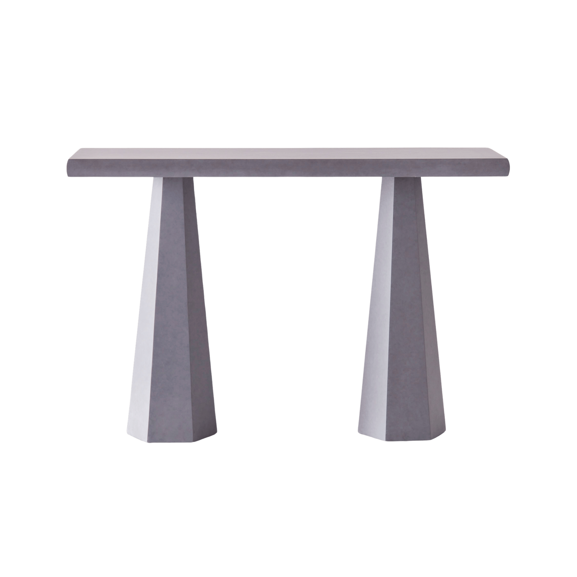 Hexagon Console Table Grey - THAT COOL LIVING