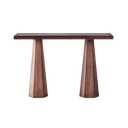 Hexagon Console Table Stained Ash - THAT COOL LIVING