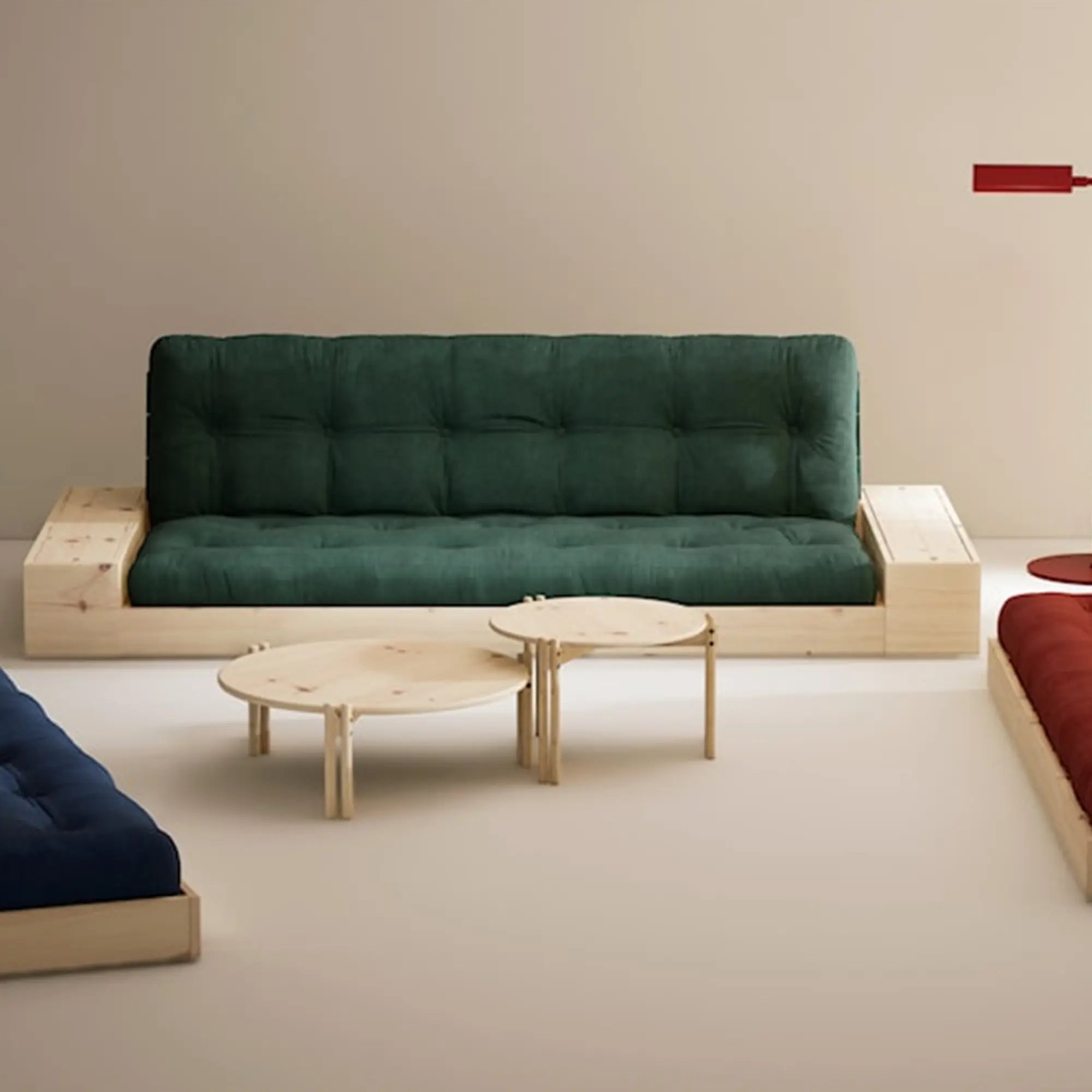 Low-height coffee table with clean lines and elegant craftsmanship