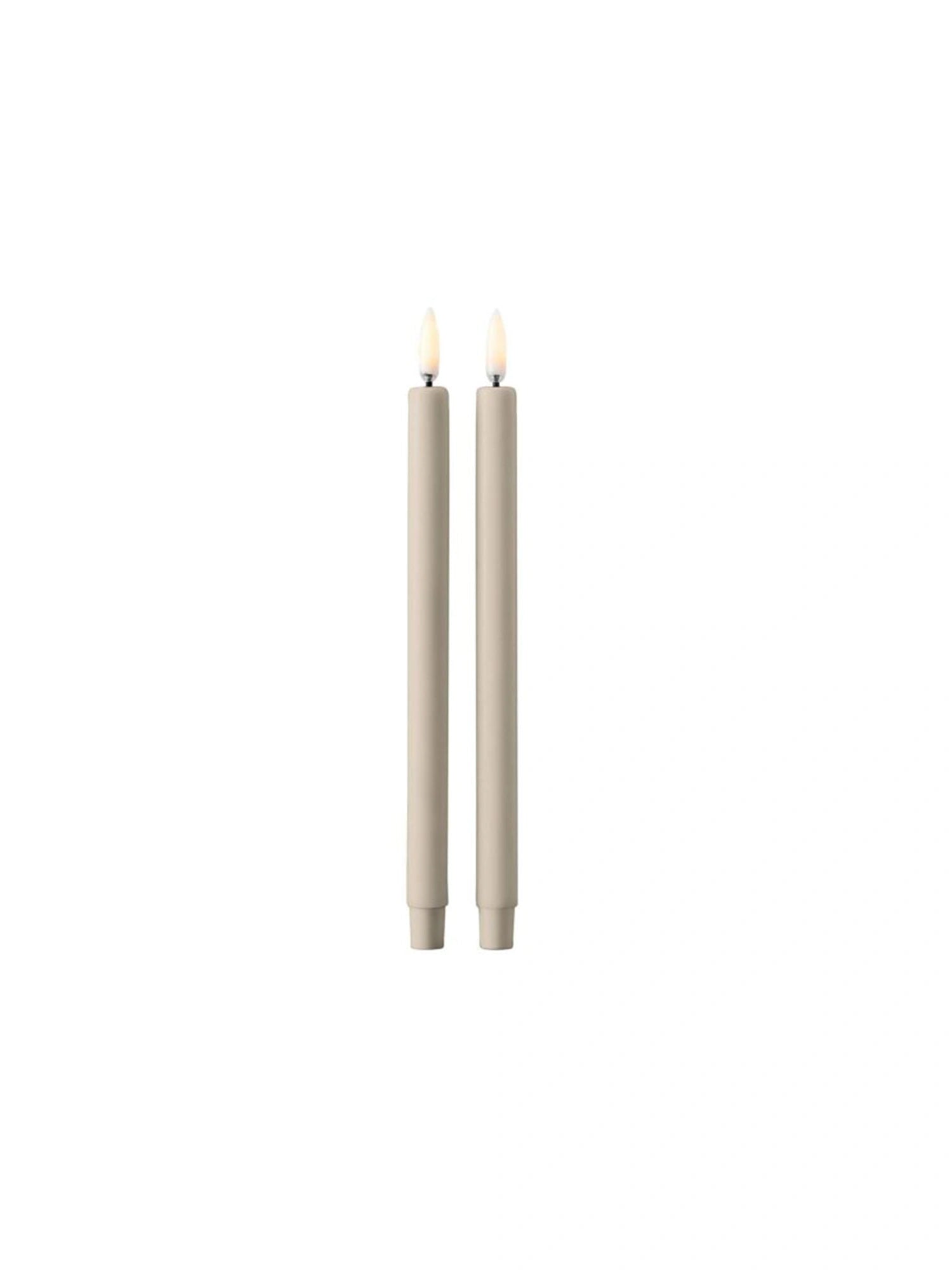 LED Candles - Set of 2 by Stoff Nagel - THAT COOL LIVING