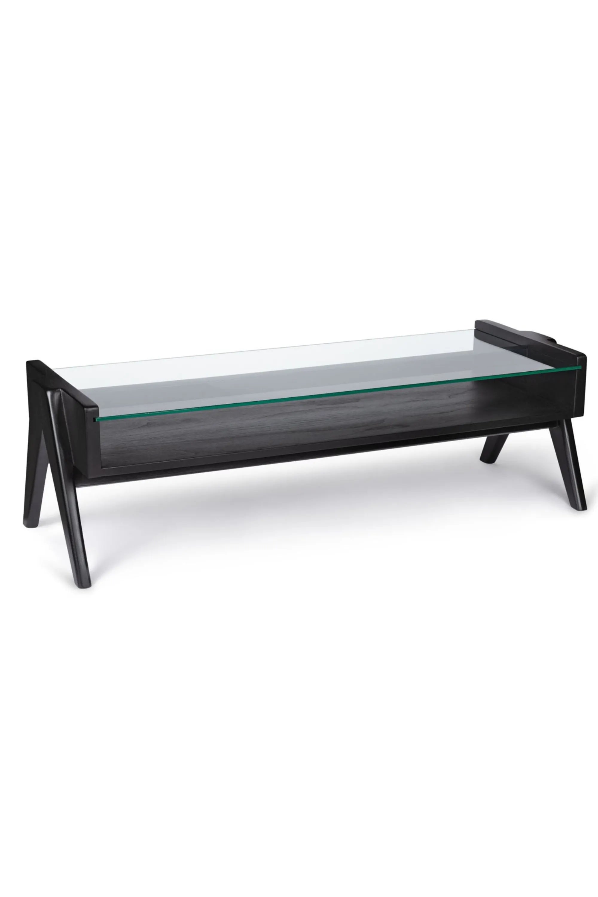 Chandigarh Glass Coffee Table - THAT COOL LIVING