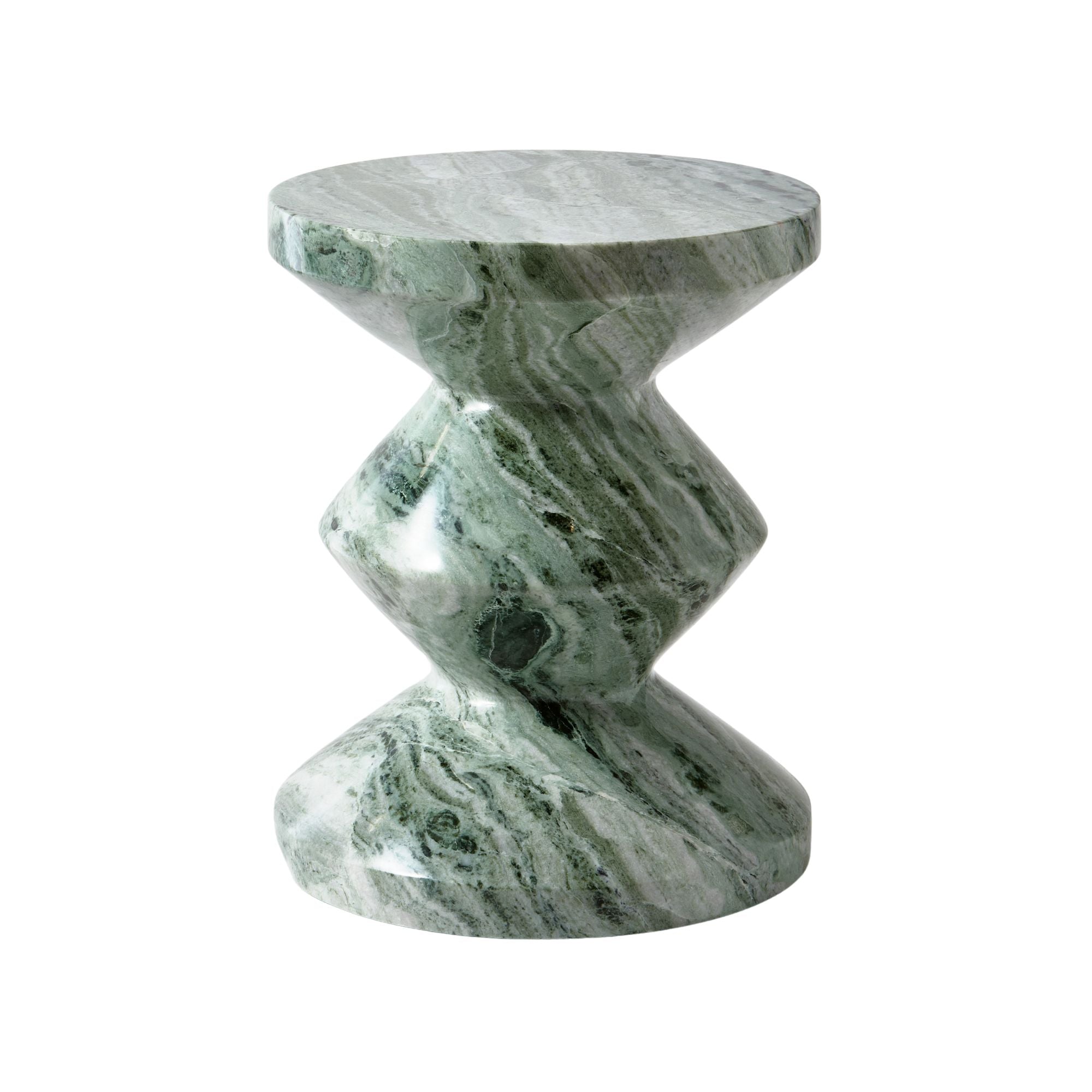 Marble Zig Zag Stool