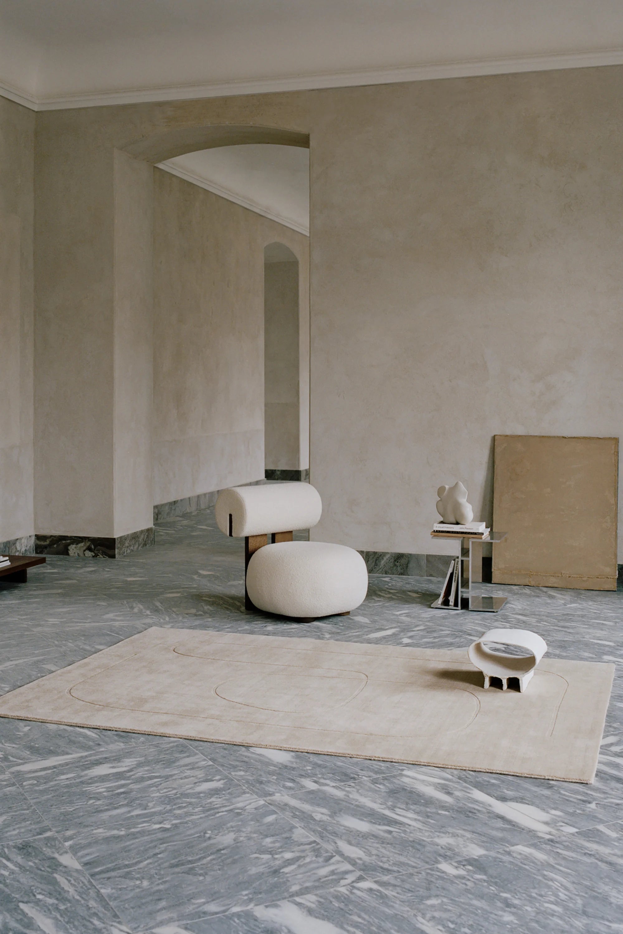 Cursive Expanse Wool Rug