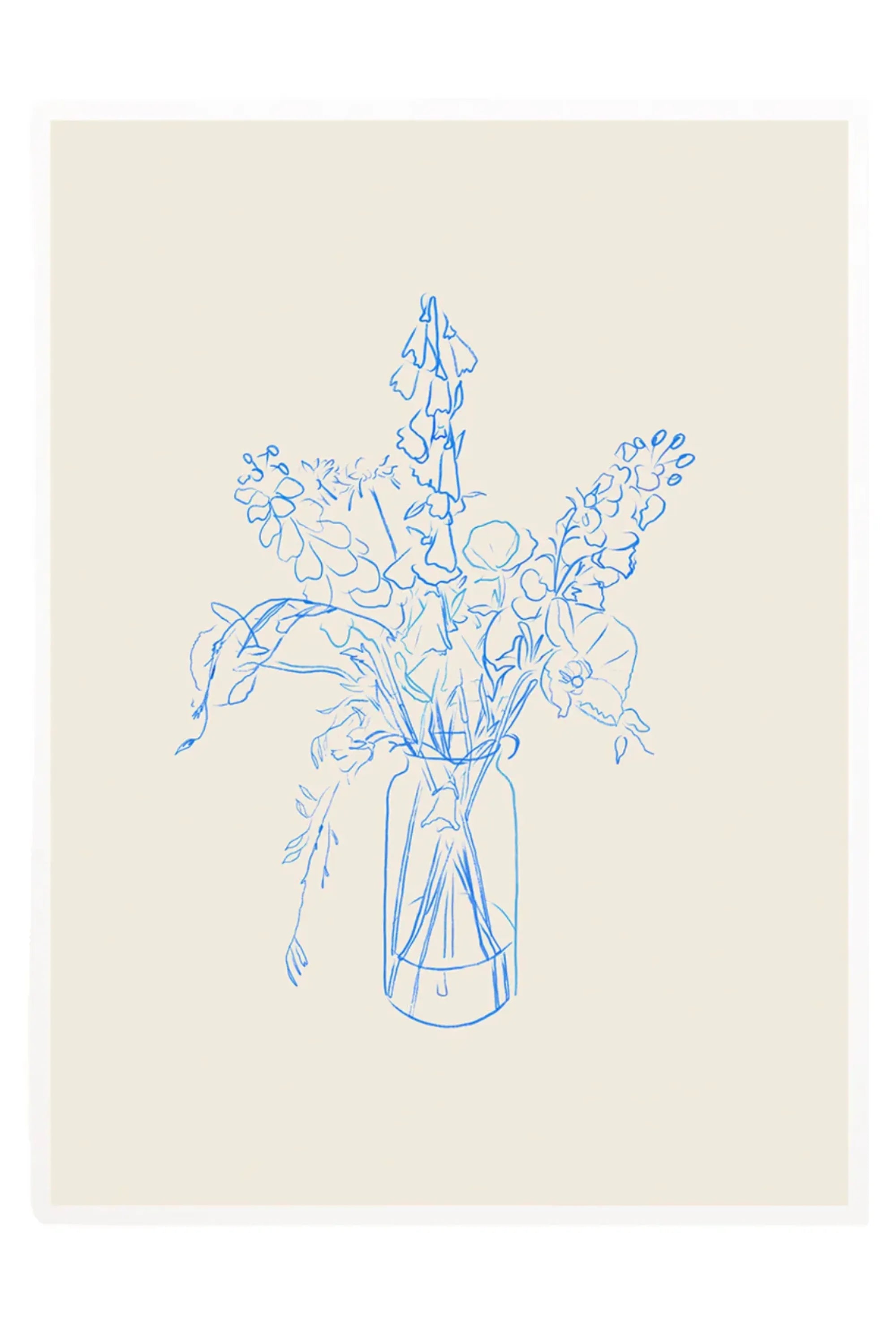 Flower Study - Art Print - THAT COOL LIVING