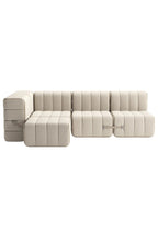 Curt Modular Sofa System - Fabric Jet - THAT COOL LIVING